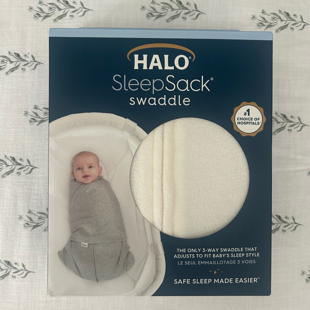 Halo SleepSack Swaddle in Cream